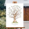 Wedding Fingerprint Tree Guest Book Alternative